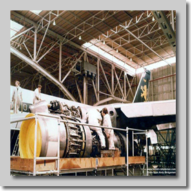 B707 Maintenance at Gatwick